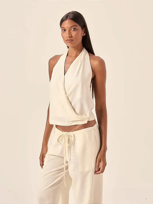 blusa diana off PANÔ