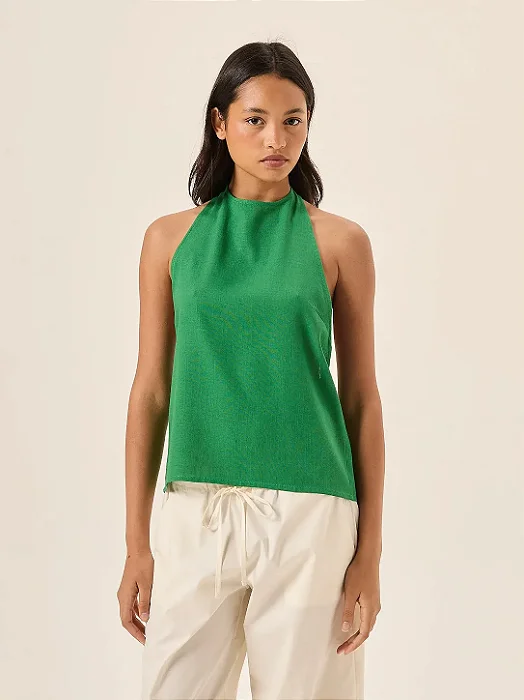 blusa bianca verde bandeira PANÔ
