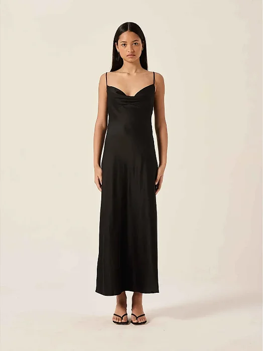 vestido martina lourd noir PANÔ