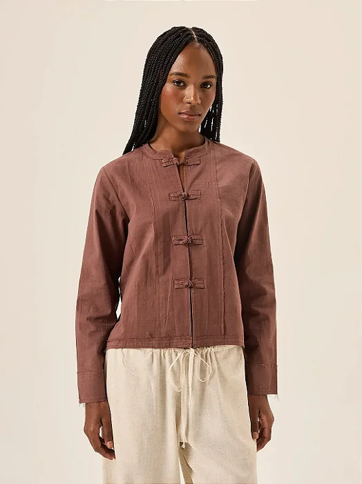 blusa jaqueta ipa cacau PANÔ