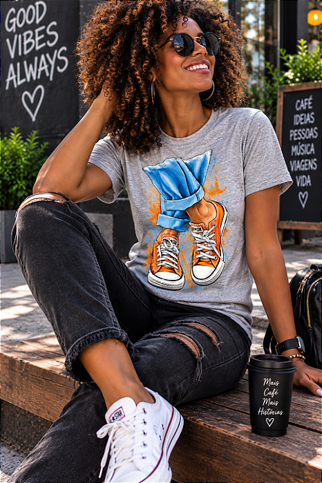 Camiseta feminina