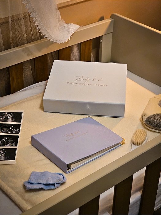 Livro do bebê azul - kit completo