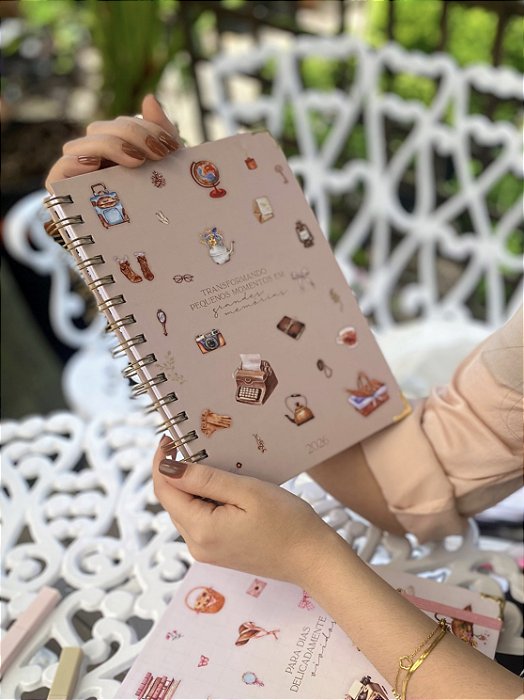 Planner 2026 Transformando pequenos momentos em grandes memórias