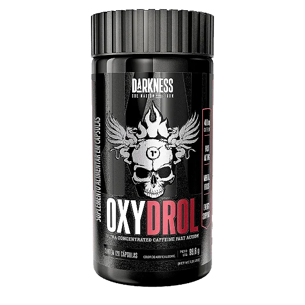 Termogênico Oxydrol 120 Cápsulas | DARKNESS