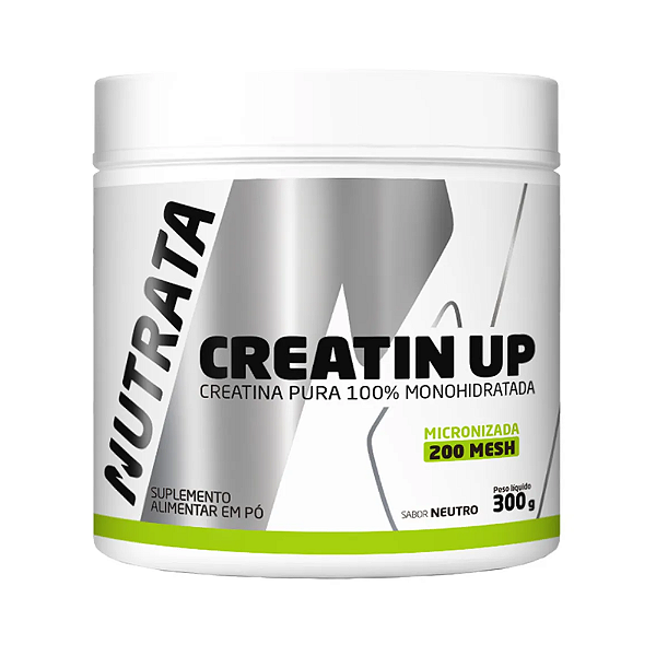 Creatina Pura Pote 300g | NUTRATA