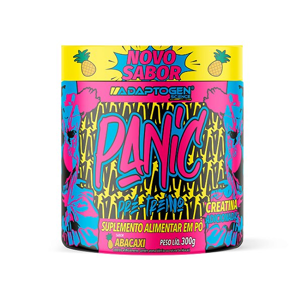 Pré Treino Panic Abacaxi 300g | ADAPTOGEN