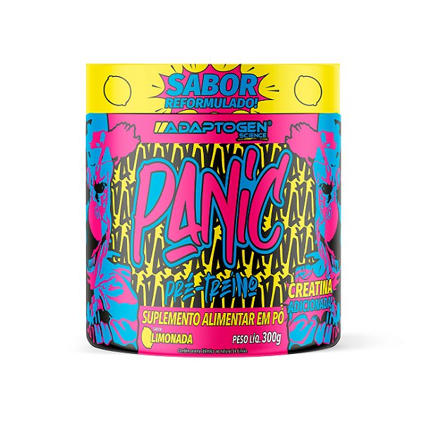 Pré Treino Panic Limonada 300g | ADAPTOGEN