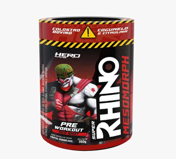 Rhino Mesomorph Frutas Vermelhas 350g | HERO NUTRITION