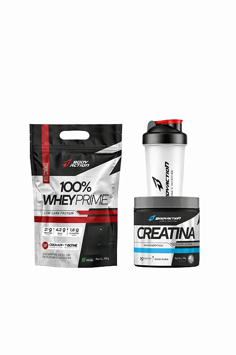 COMBO Whey 100% Prime + Creatina Pura 300g | BODYACTION
