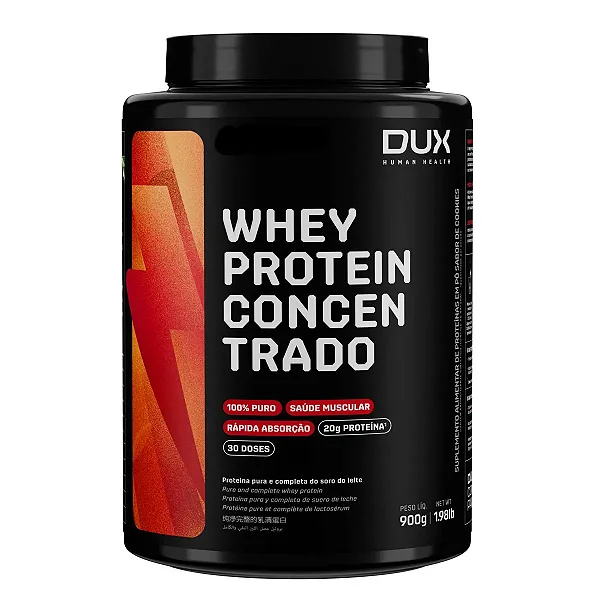 Whey Protein Concentrado 900g | DUX
