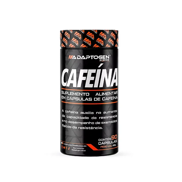 CAFEÍNA 200mg 90 cápsulas | ADAPTOGEN