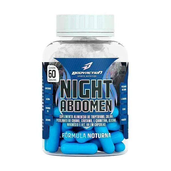 Night Abdomen | 60 Cápsulas - Bodyaction
