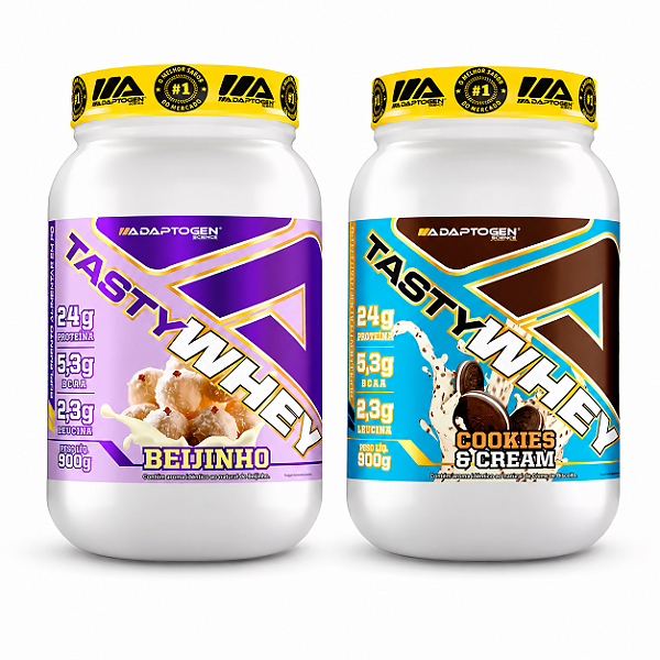 COMBO 2 TASTY WHEY 900g | ADAPTOGEN