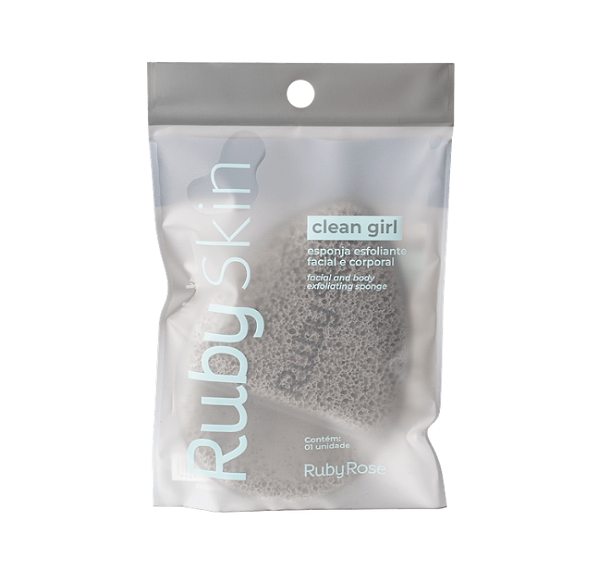 Esponja Esfoliante Puff Clean Girl Ruby Skin HBA70002 Ruby Rose