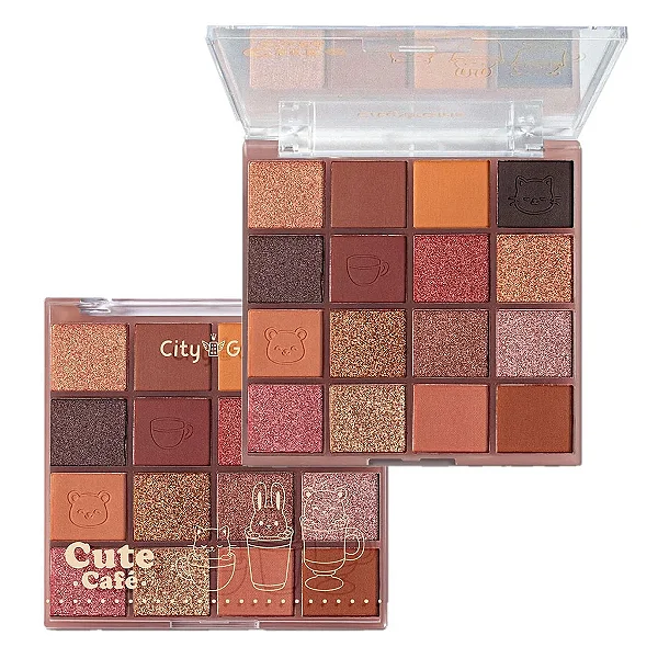 Paleta de Sombras Cute Café CG367 City Girls
