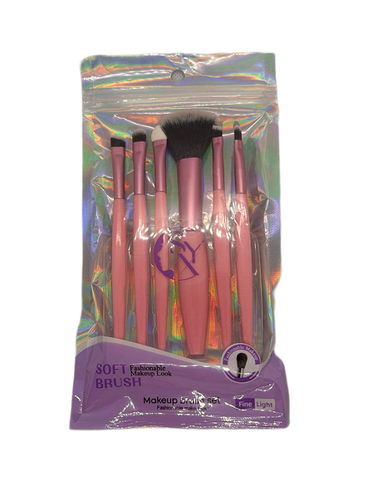 Kit com 6 Pincéis Soft Brush