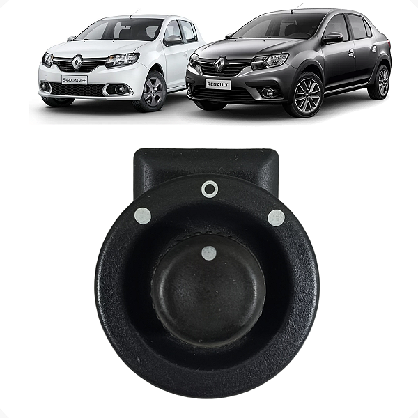 Botão Retrovisor Elétrico Renault Sandero Logan 2015 a 2020