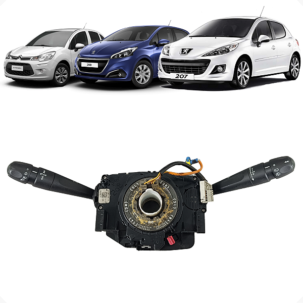 Chave De Seta Peugeot 207 208 Citroen C3 2013 2014 a 2019