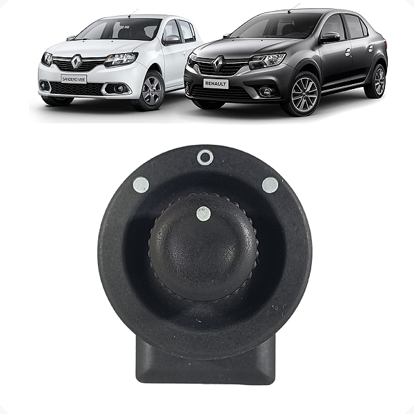 Botão Retrovisor Elétrico Renault Sandero Logan 2007 a 2010