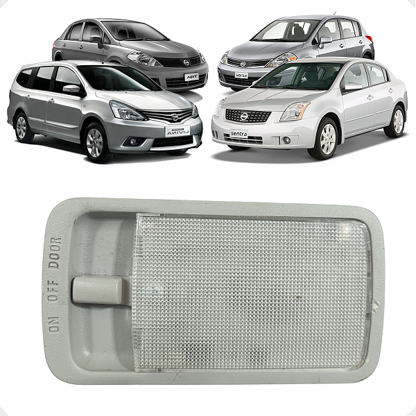 Luz Teto Nissan Tiida Livina Versa Sentra 2010 2011 2012