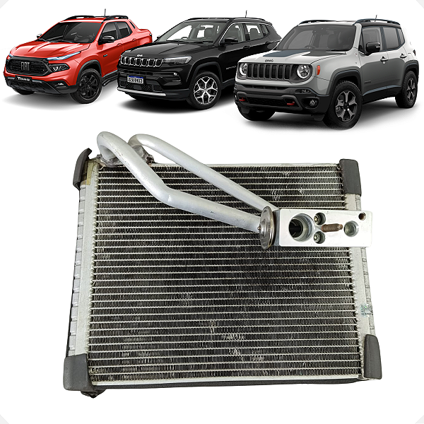 Evaporador Ar-Condicionado Fiat Toro / Jeep Renegade / Compass 2022