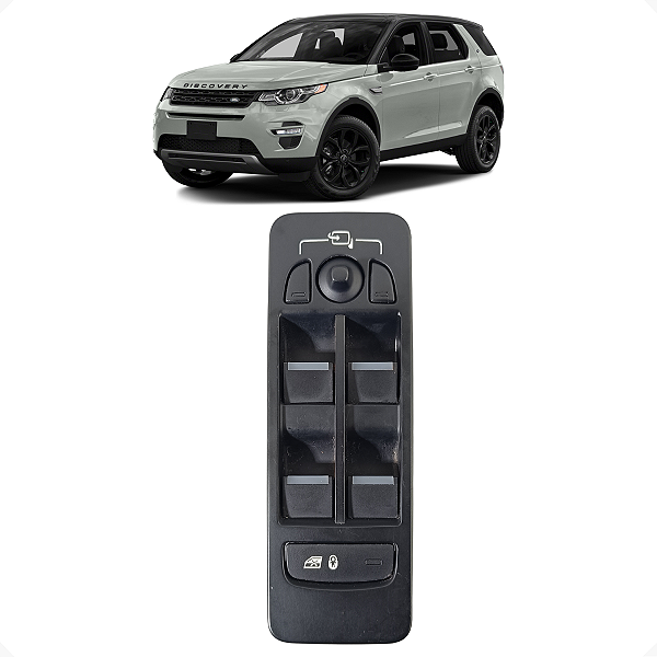 Botão Comando Vidro Dianteiro Esquerdo Discovery Sport 2017