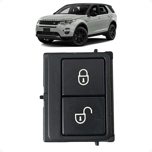 Botão Trava Porta Dianteira Esquerda Discovery Sport 2017