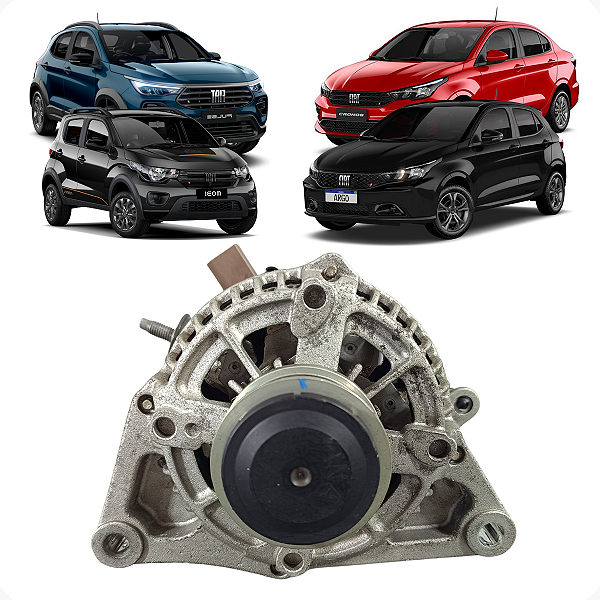 Alternador Fiat Mobi Argo Cronos Pulse Uno 1.0 2022