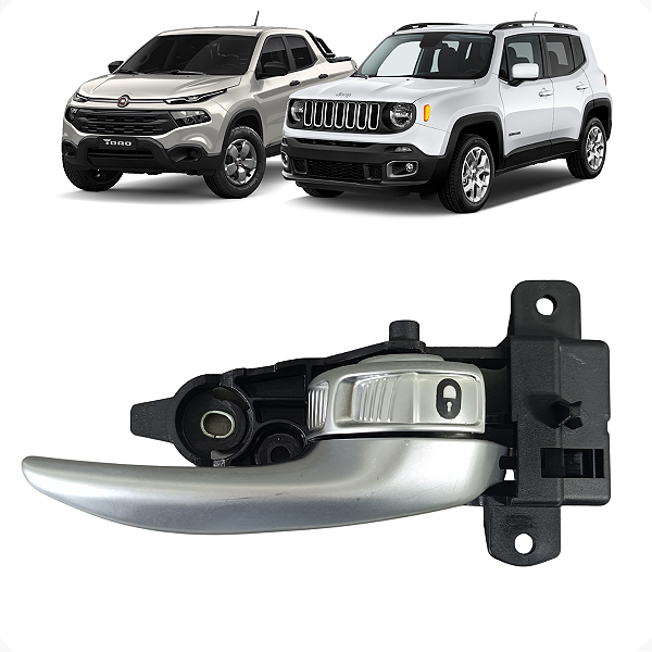 Maçaneta Interna Traseira Direita Jeep Renegade Fiat Toro