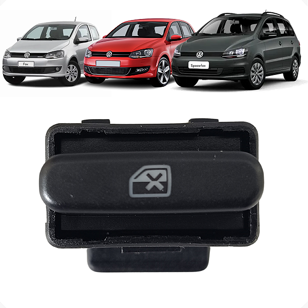 Botão Bloqueio Vidros Volkswagen Spacefox Msi Polo Fox