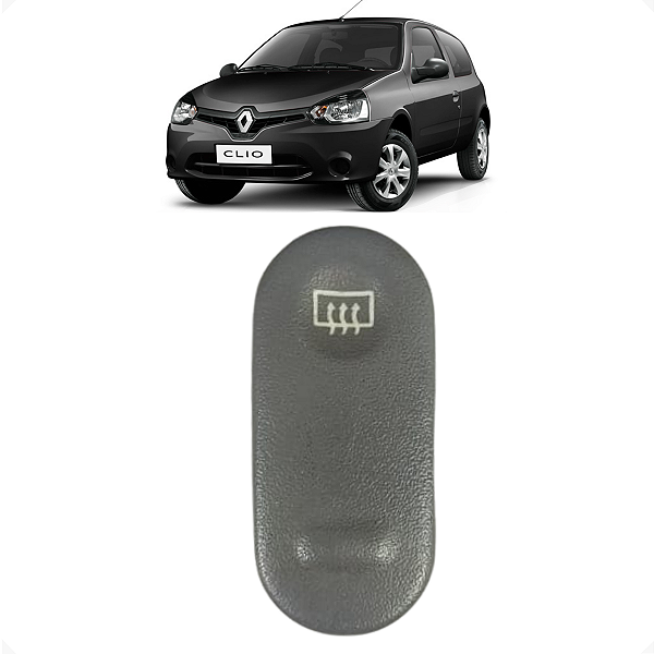 Botão Desembaçador Renault Clio 2006 2007 2008 2009 a 2012