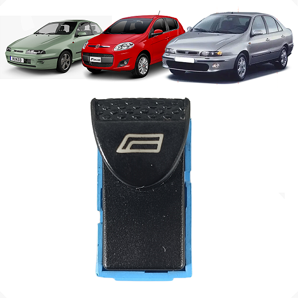 Botão Vidro Elétrico Fiat Marea Bravo Palio 1996 1997 a 2003