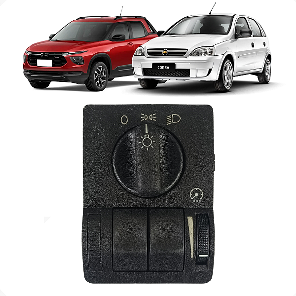 Comando Farol Chevrolet Corsa Montana 2004 2005 2006 a 2012