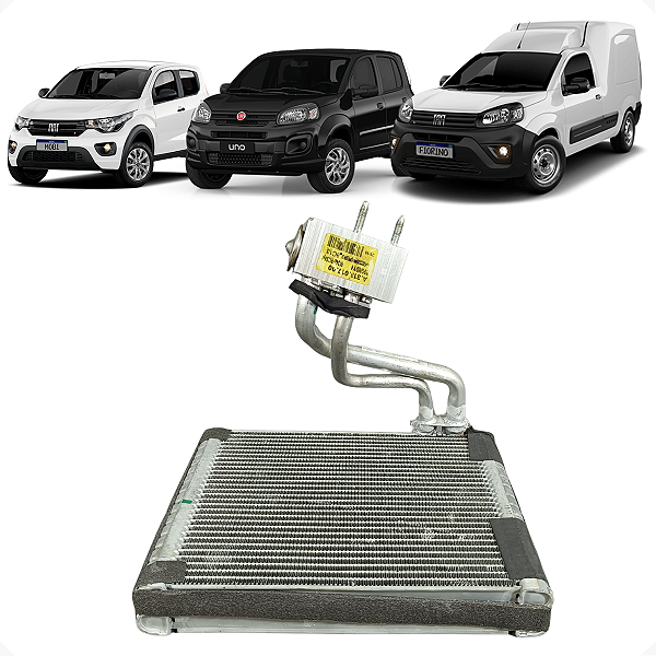 Evaporador Caixa Ar Fiat Mobi Uno Fiorino 2016 2017 a 2024