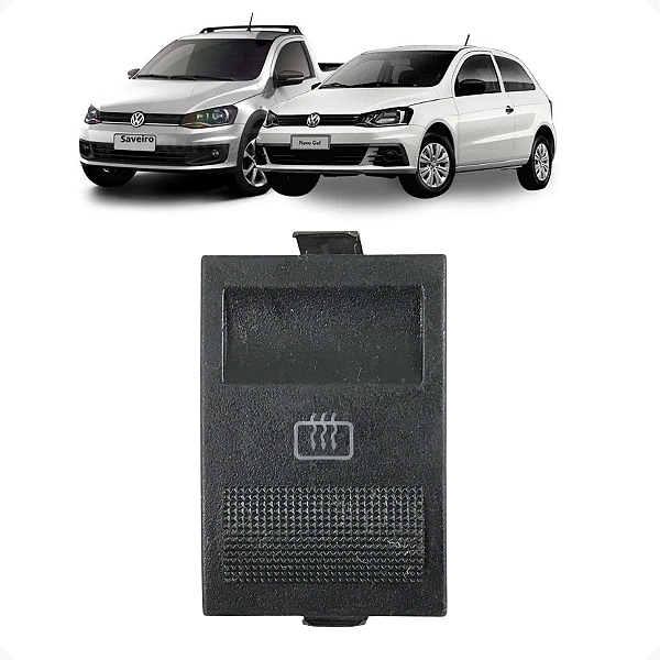 Botão Desembaçador Traseiro VW Gol Parati Saveiro G3