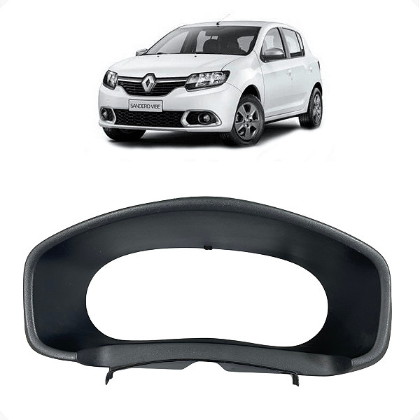 Moldura Painel Instrumentos Renault Sandero 2014 2015 a 2017