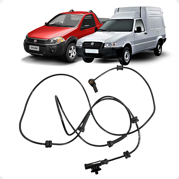 Sensor Abs Traseiro Esquerdo Fiat Strada Fiorino 2011 2012