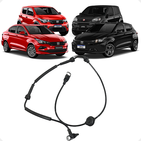 Sensor Abs Dianteiro Fiat Mobi Argo Cronos Uno Palio