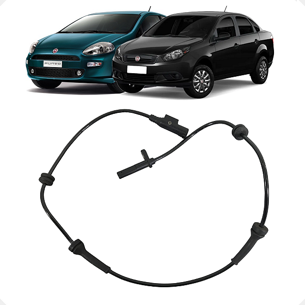 Sensor Abs Traseiro Direito Fiat Grand Siena Punto 2012
