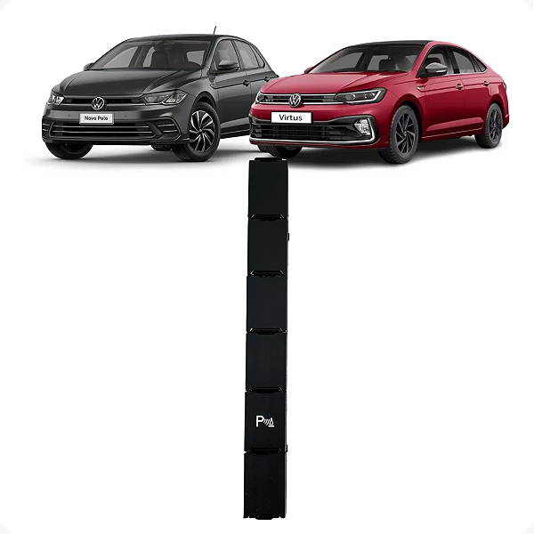Botão Sensor Estacionamento VW Polo Virtus 2018 2019 2020