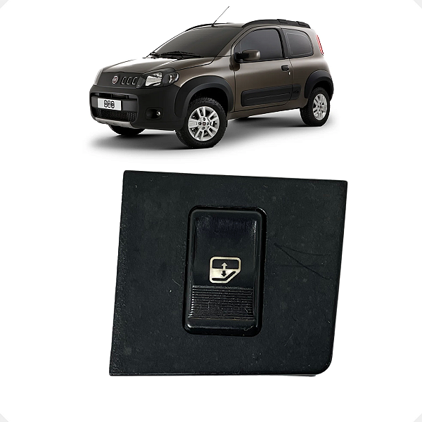 Botão Vidro Elétrico Fiat Uno 2004 2005 2006 2007 a 2013