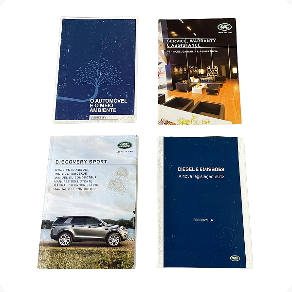 Manual Do Proprietário Land Rover Discovery Sport 2015 2016