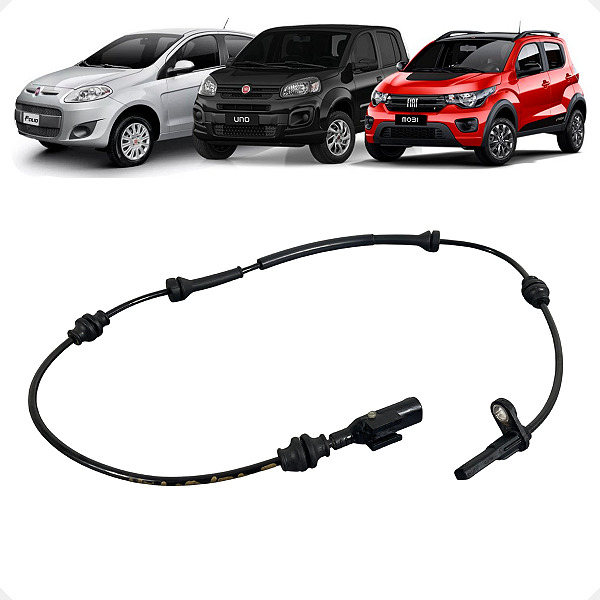 Sensor Abs Traseiro Fiat Mobi Palio Uno 2017 2018 a 2023