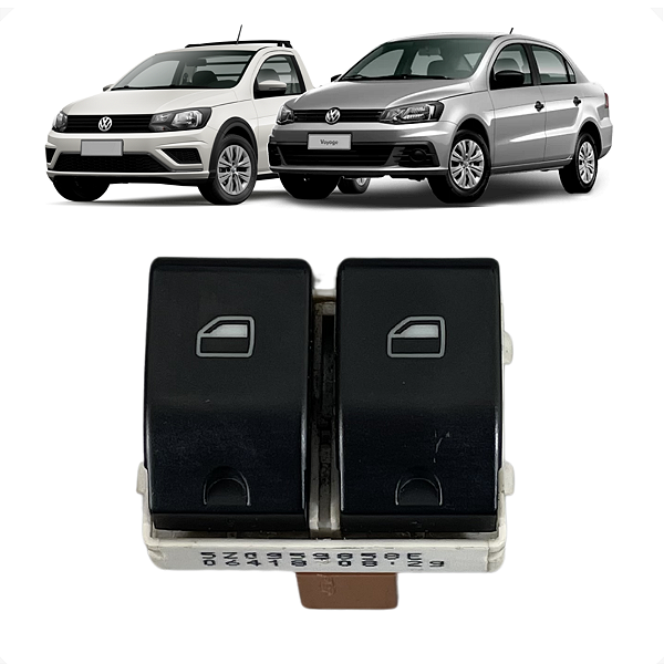 Botão Vidro Elétrico Volkswagen Saveiro Voyage Gol G5 2019