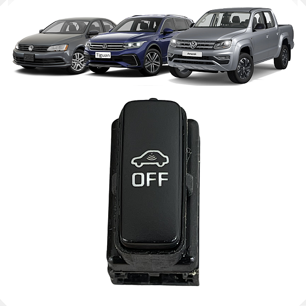 Interruptor Off Alarme Volkswagen Amarok Jetta Tiguan 2017