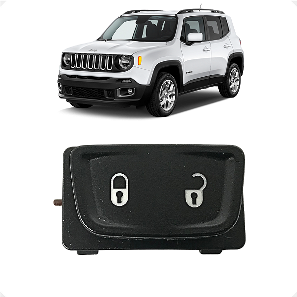Botão Dianteiro Trava Destrava Portas Jeep Renegade 2021