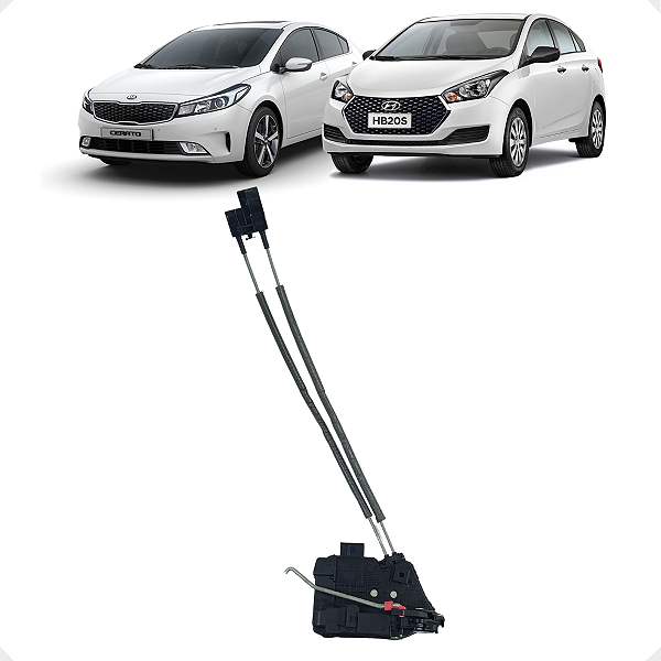 Fechadura Porta Traseira Direita Hyundai HB20 Kia Cerato