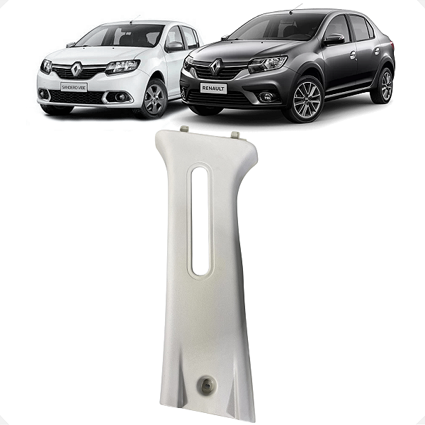 Acabamento Coluna Central Esquerdo Sandero Logan 2017 2018