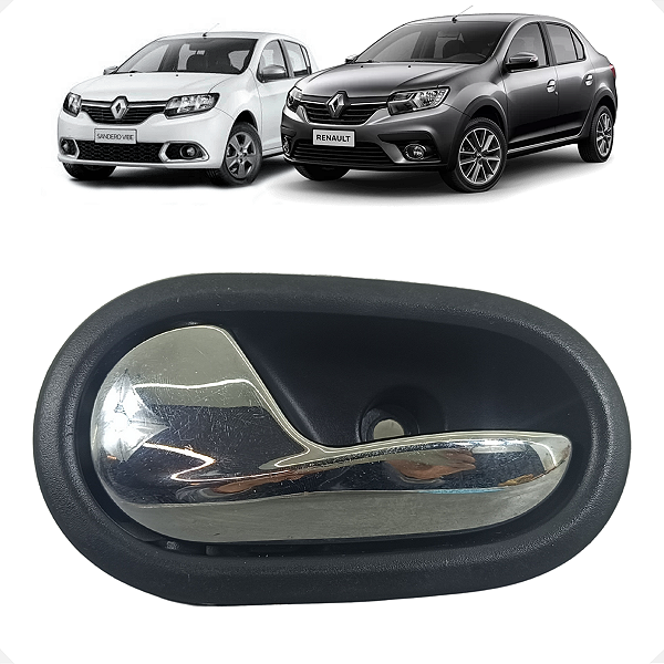 Maçaneta Interna Esquerda Renault Sandero Logan 2017 2018