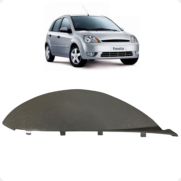 Acabamento Painel Esquerdo Ford Fiesta 2002 2003 2004 a 2006